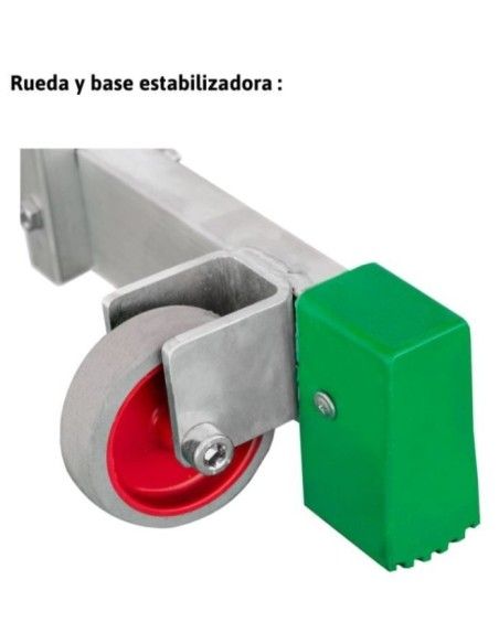 Andaimes-Mini andaime alumínio 150kg - Escada suporte