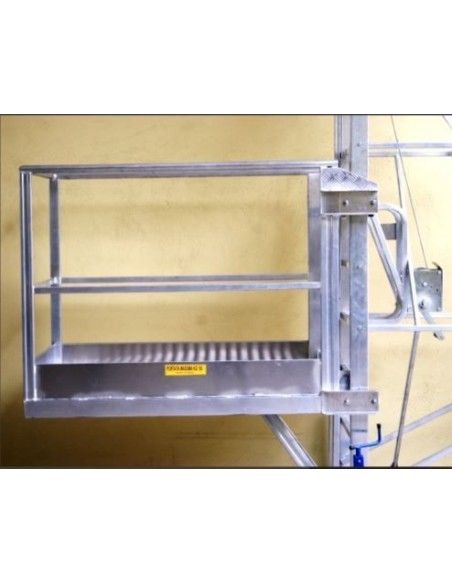 Escaleras--Escalera con Plataforma Regulable en altura