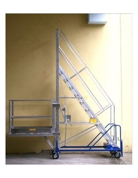 Escaliers--Échelle avec Plateforme Regulable en hauteur