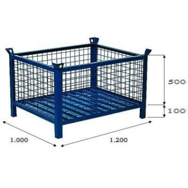 Containers and Baskets--Container 800x500mm (malla) 2