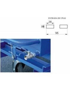 Kippbehälter--Kippbehälter 300L (mit Hahn) 2