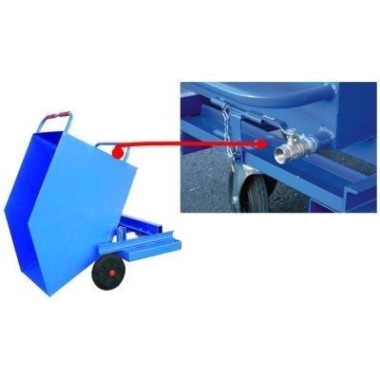 Tilting Container-Empty tap and grill for tilting Container 2