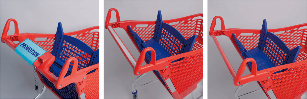 Supermarktwagen PVC 160Liter 4