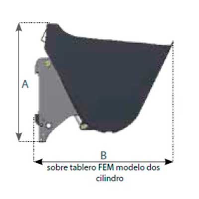 Cazo Hidráulico sobre Tablero 1