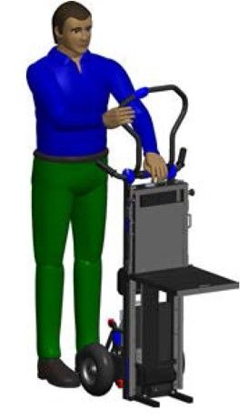 Carro subescaleras 150kg (eléctrico) 5