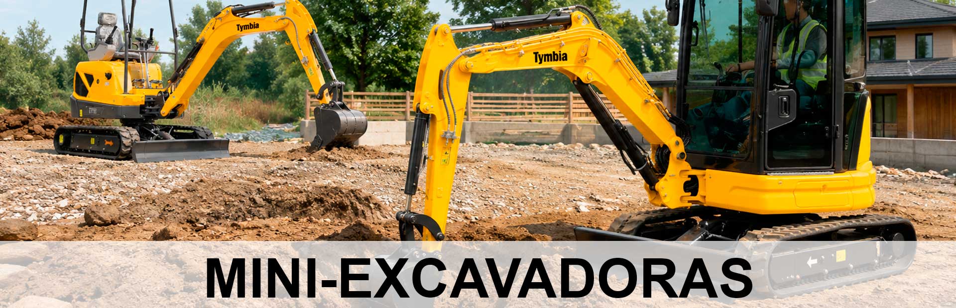 Mini excavatrices
