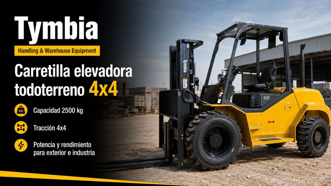 Carretilla todoterreno para construccion Tymbia