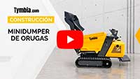Vídeo mini dumper de lagartas